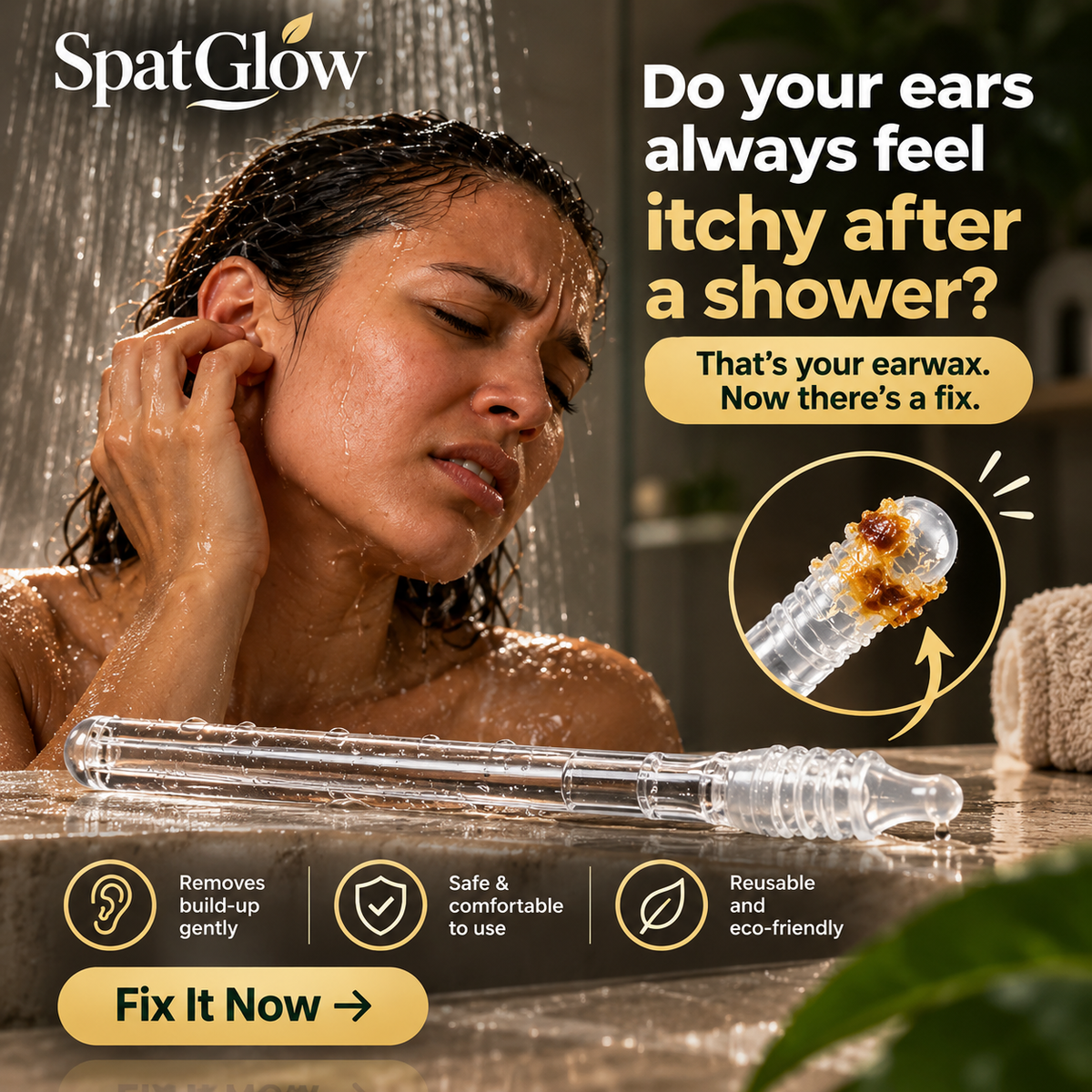 SpatGlow Ear Cleaner